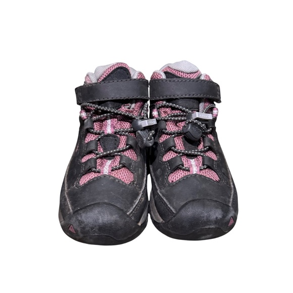 Keen Kids Black and Pink Boots - Picture 3 of 5